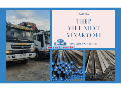 Giá Thép Xây Dựng Việt Nhật Vina Kyoei các loại – VLXD Nhật Nguyên
